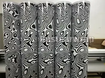 

black white stickerbomb Camouflage Vinyl Wrap Car wrap boat Motorcycle Camo sticker With Air bubble Free PROTWRAPS 1.52x30m