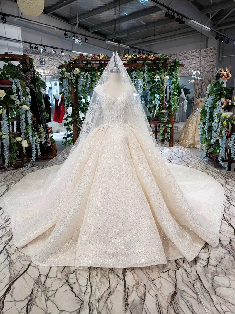 HTL419 summer wedding dresses boho v-neck sleeveless shawl lace up v-back beach bridal dress gown vestido de noiva princesa (1)