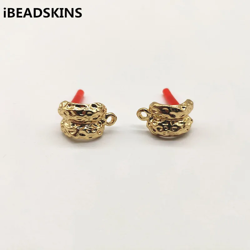 

New arrival! 18x11mm 100pcs bending shape Stud earring,earrings accessories,Earring parts,Jewelry Findings & Components