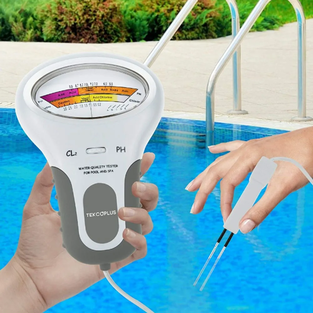 

CL2 PH Digital Non-pollution Checks Sensor Easy Use Home Drinking Chlorine Alkalinity Water Detector Swimming Pool Quick Results