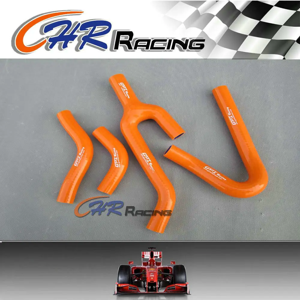 

silicone radiator hose kit for KTM 250mxc 250 MXC 1998-02 1999 2000 2001 Orange