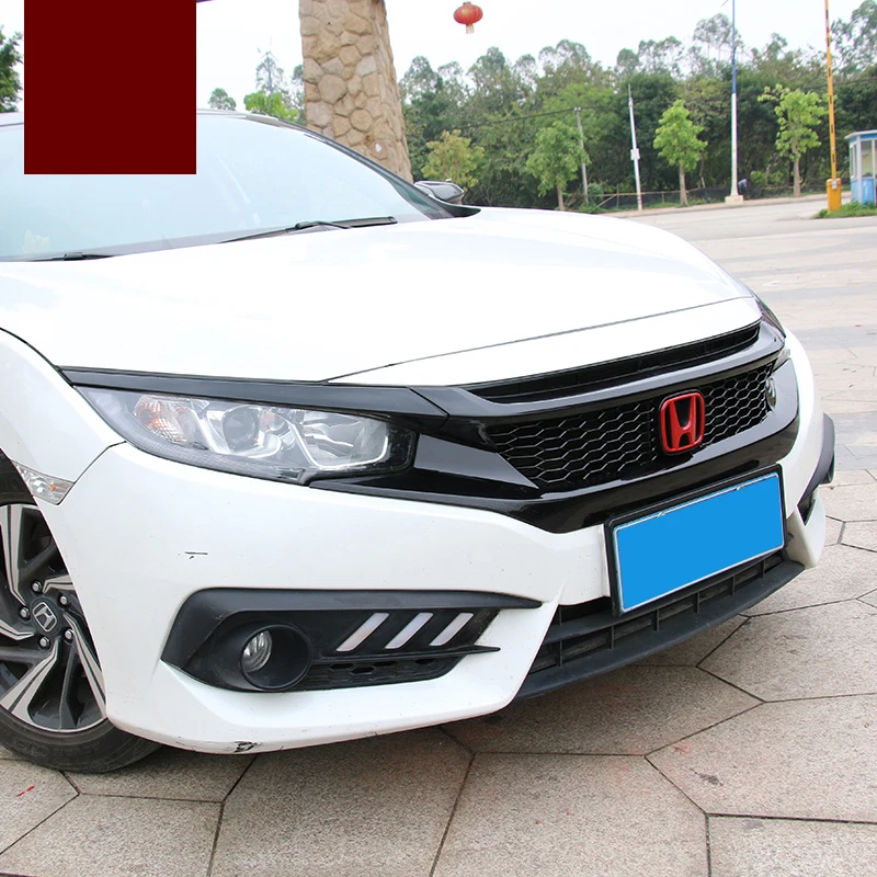 Автостайлинг, автомобильный головной гриль, Стайлинг для honda civic 10th civic