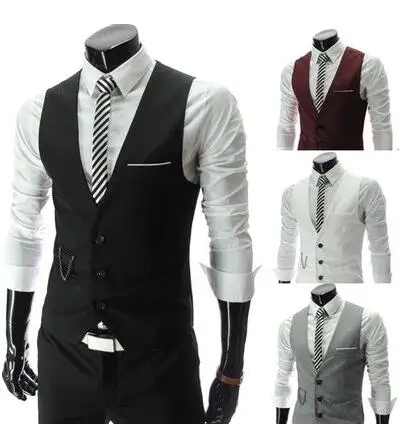 Latest-Coat-Pant-Designs-Ivory-Burgundy-Black-Grey-men-Suit-vest-waistcoat-Groom-Wedding-Waistcoat-Male