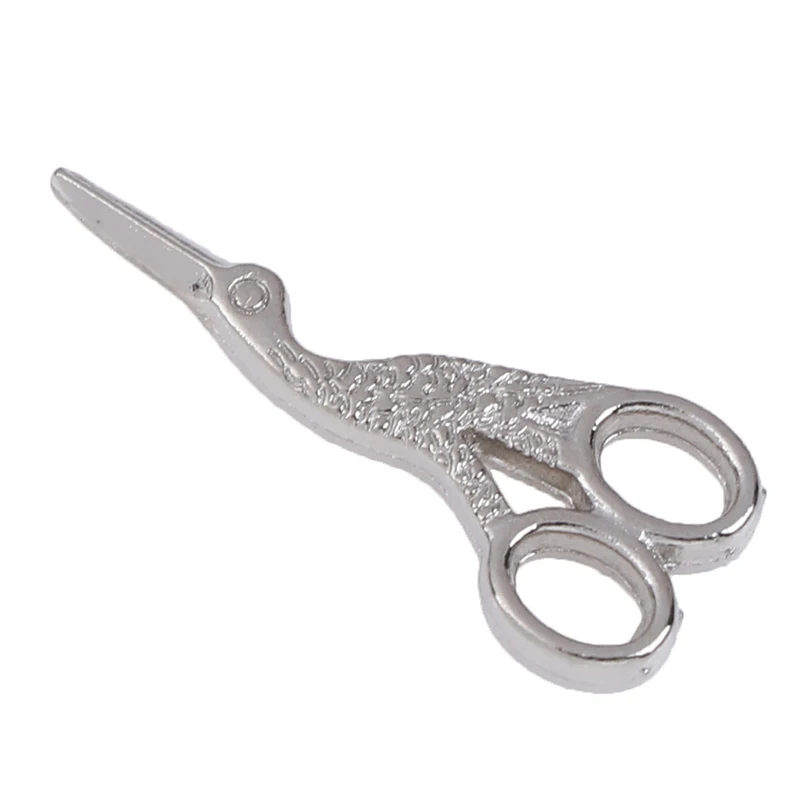 

1Pcs Mini Vintage Metal Scissors Embroidery Sewing Tool Craft Dragon Cross Stitch Crane Scissors for Needlework Home Sewing-S