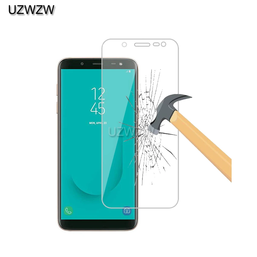 

2pcs For Samsung Galaxy J6 2018 2.5D Premium Tempered Glass Screen Protector Protective Glass For Samsung Galaxy J6 2018 Glass
