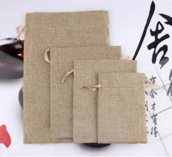 20*30 120pcs Jute Drawstring Sacks gift bags with jewelry/Accessories/Cosmetic/wedding/christmas Linen pouch Packaging Bag
20*30 120pcs Jute Drawstring Sacks gift bags with jewelry/Accessories/Cosmetic/wedding/christmas Linen pouch Packaging Bag
