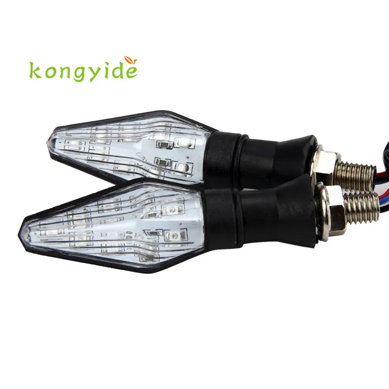 

1 pair Universal 12V 1W LED Motorcycle Turn Signal Indicators Lights lamp Motorcycle accessories sep23