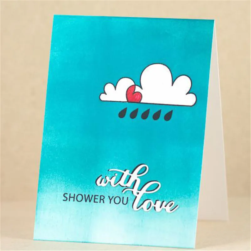 

Letter with Love Metal Cutting Dies Scrapbooking New 2019 Craft Dies Cut Card Making Album Stencil Embossing Decoration