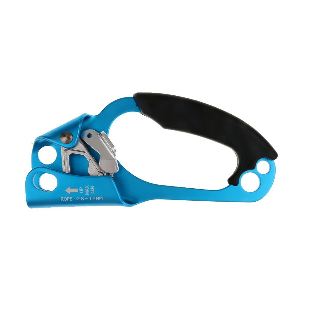 Safety Tree Surgery Rock Climbing Right Hand Ascender 8-12mm Rope Clamp Abseiling Arial Gear Equipment