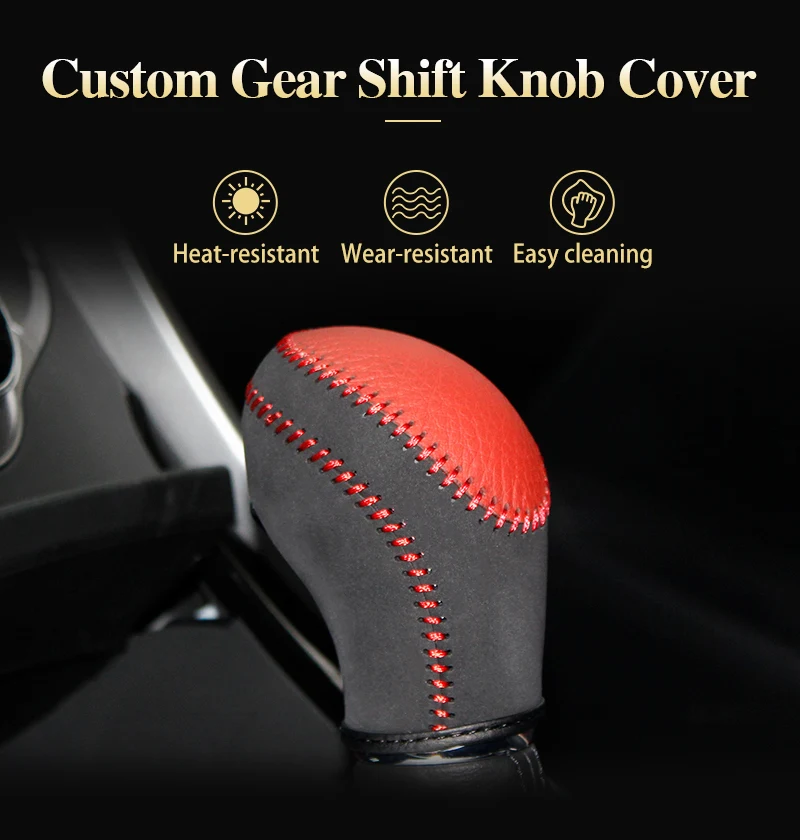 gear shift knob cover For Hyundai Elantra AT case ppc gear stick_01