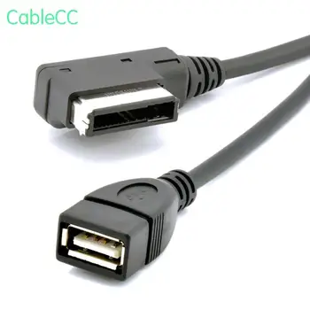 

Media In AMI MDI USB AUX Flash Drive Adapter Cable For Car VW AUDI 2014 A4 A6 Q5 Q7