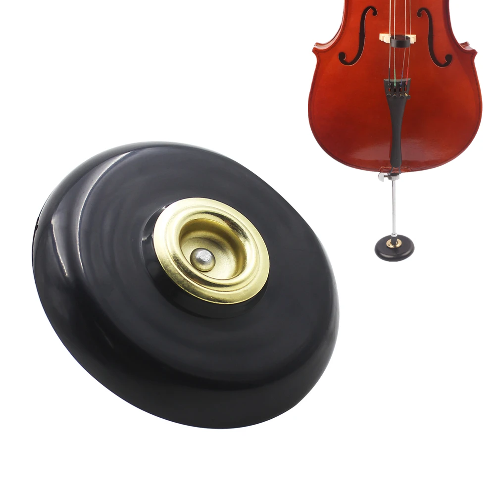 

1pcs Cello End Pin Anti-Slip Mat Pad Stop Stopper Holder Metal Floor Protector 90 x 90mm