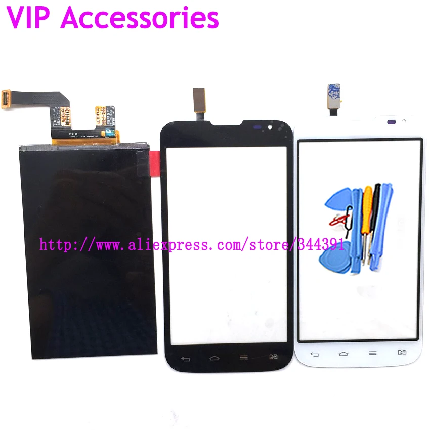 

L70 D325 LCD Touch Panel For LG Optimus L70 D325 LCD Display Touch Screen Digitizer With Tools Tracking