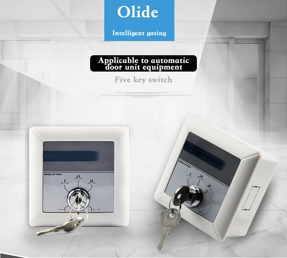 automatic door five functions swtich 1