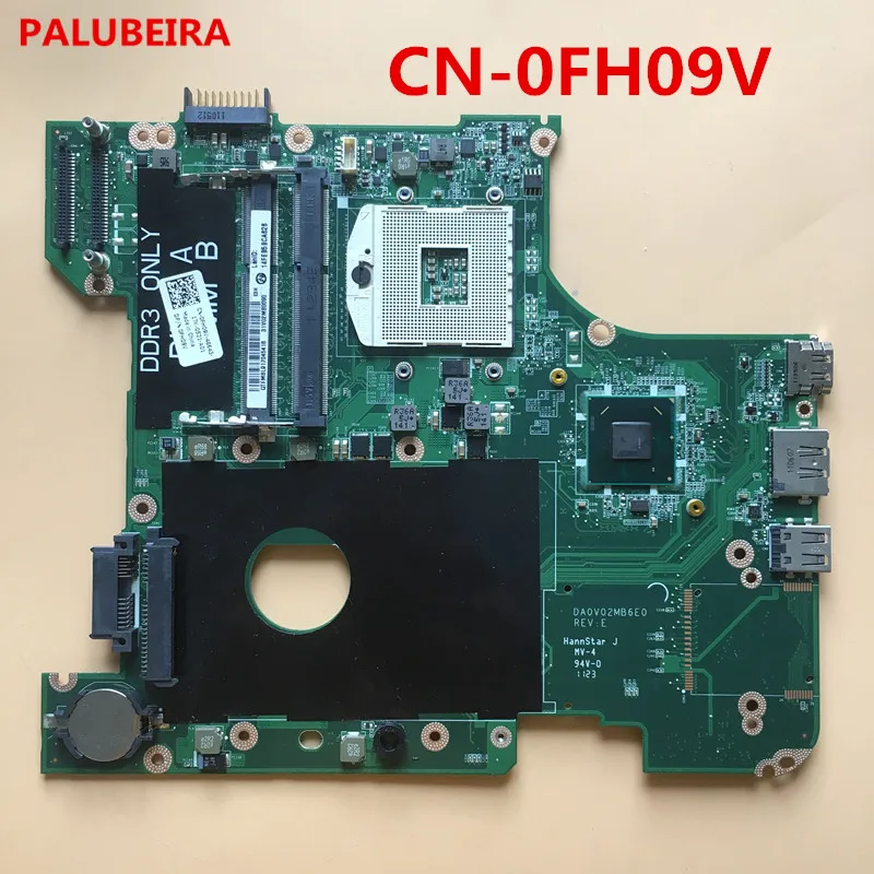 

PALUBEIRA CN-0FH09V 0FH09V FH09V For dell Inspiron 14R N4110 DA0V02MB6E0 Laptop motherboard HM67 100% tested fully work