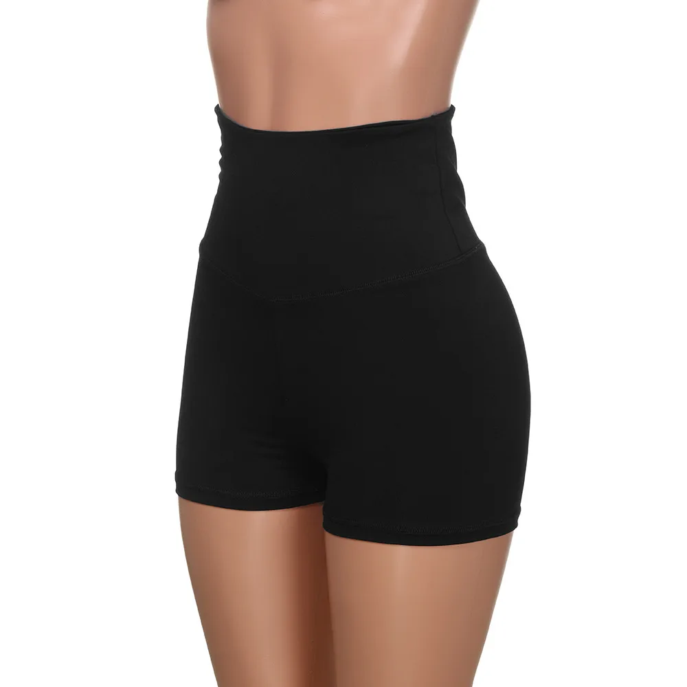 Для женщин красный шорты для Модные пикантные Bodycon тренировки Короткие штаны