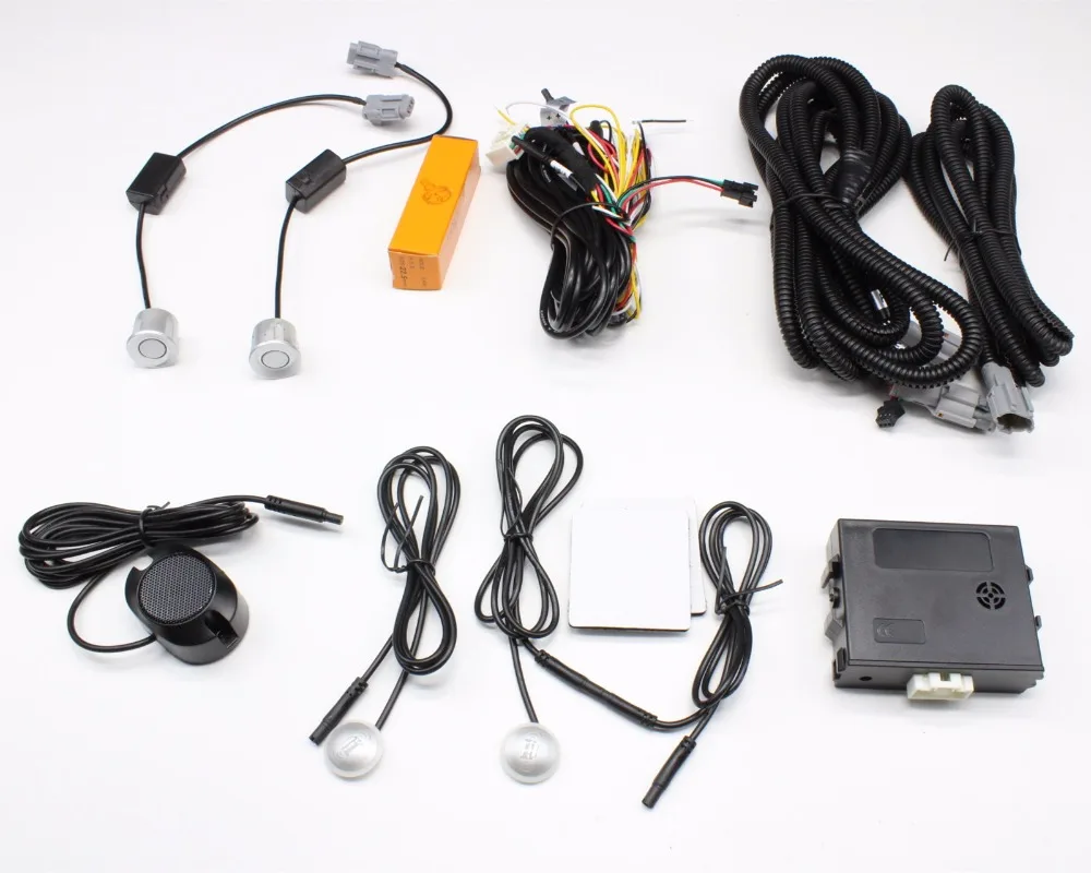 Ultrasonic Blind Spot Detection System BSD Change Lane Safer BSA BSM Blind Spot Monitoring Assistant Car Driving Security detect