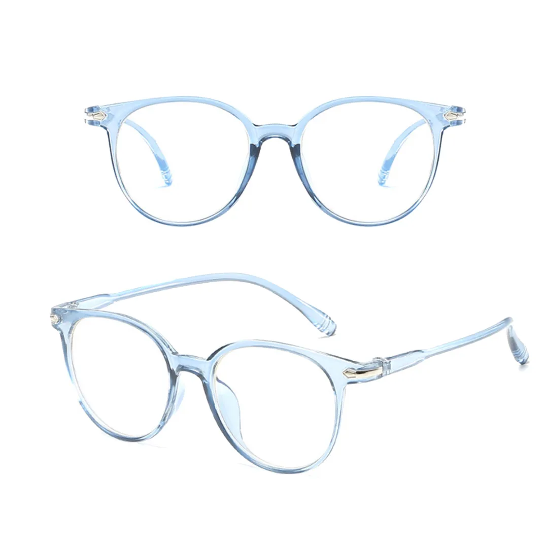 

Mayitr Unisex Blue Light Blocking Spectacles Anti Eyestrain Decorative Glasses Light Computer Radiation Protection Eyewear