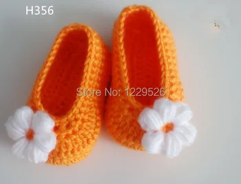

Crochet baby flats - Crochet baby booties - Baby girl shoes