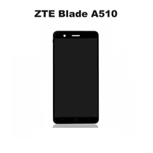 Black Touch Screen For ZTE Blade A510 Front Glass Digitizer Panel Sensor Glass Lens +LCD Display Replacement