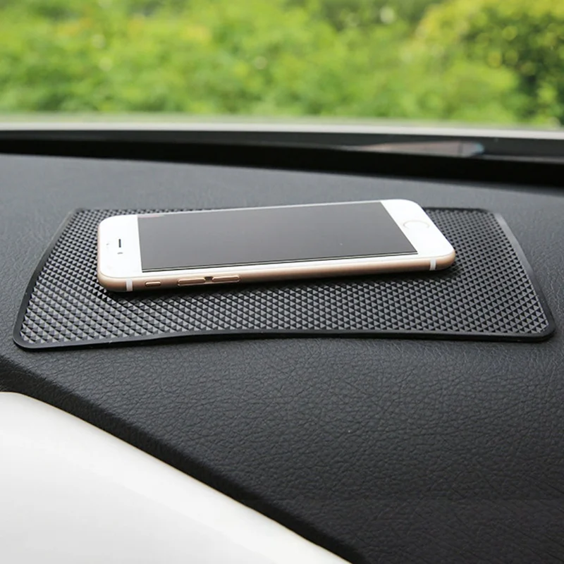 Car Interior Non-Slip Mat Auto Silicone Dashboard Phone Anti-Slip Storage Pads 