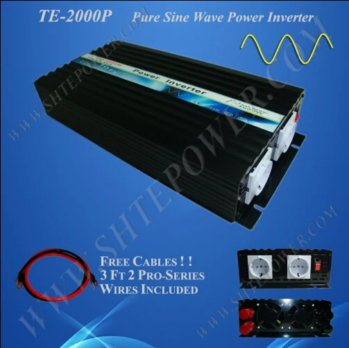 

Well perfomance 12v pure sine wave 2000w inverter for 230v country