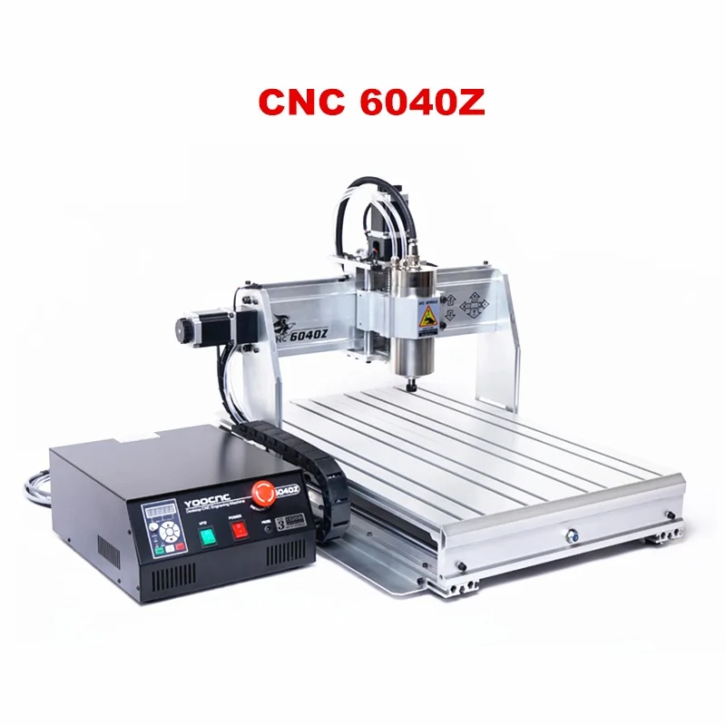 YOOCNC 6040Z Desktop CNC Engraving Machine 2200W For PVC ABS PCB Wood