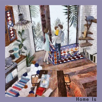 

2018 Home is Cartoons Design Style Elegant Lady Scarf Square Scarves Neckwear Decoration Beauty Gift Wholesale Dropshipping KT36