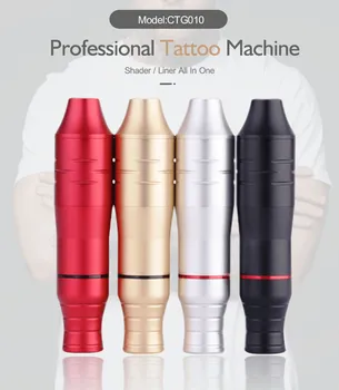 

Professional Rotary Tattoo Gun Machine Pen 12V Rotary Tattoo Gun Motor Biomaser Brand CTG010 Tattoo Machine Professional