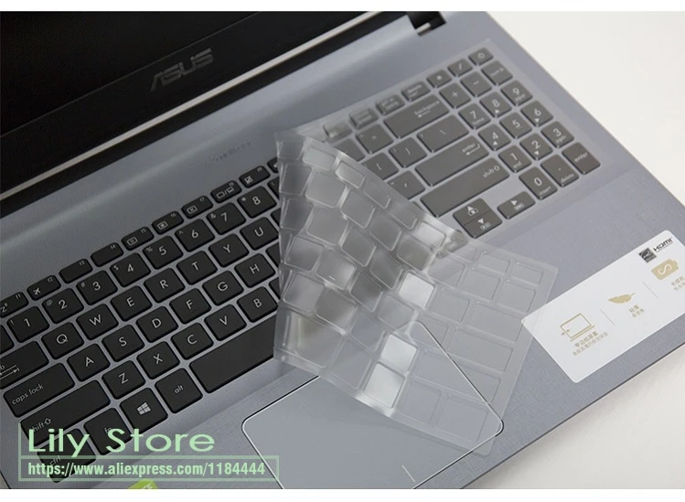 Защитная крышка для клавиатуры из ТПУ Asus VivoBook 15 X507 X507MA X507M Y5000U YX560UD X560U X560 X560UD|Чехлы