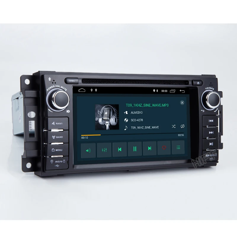 Sale Quad Core Android 8.1CAR DVD player FOR JEEP GRAND CHEROKEE PATRIOT WRANGLE car audio gps stereo head unit Multimedia navigation 5