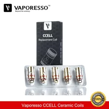 Genuine Vaporesso CCELL Ceramic Coil Cigarette Electronique Core for Atlantis Triton Target Gemini Sub ohm Tank