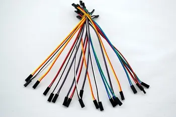 

20pcs 2pin 20cm 2.54mm Female to Female jumper wire Dupont cable for Arduino