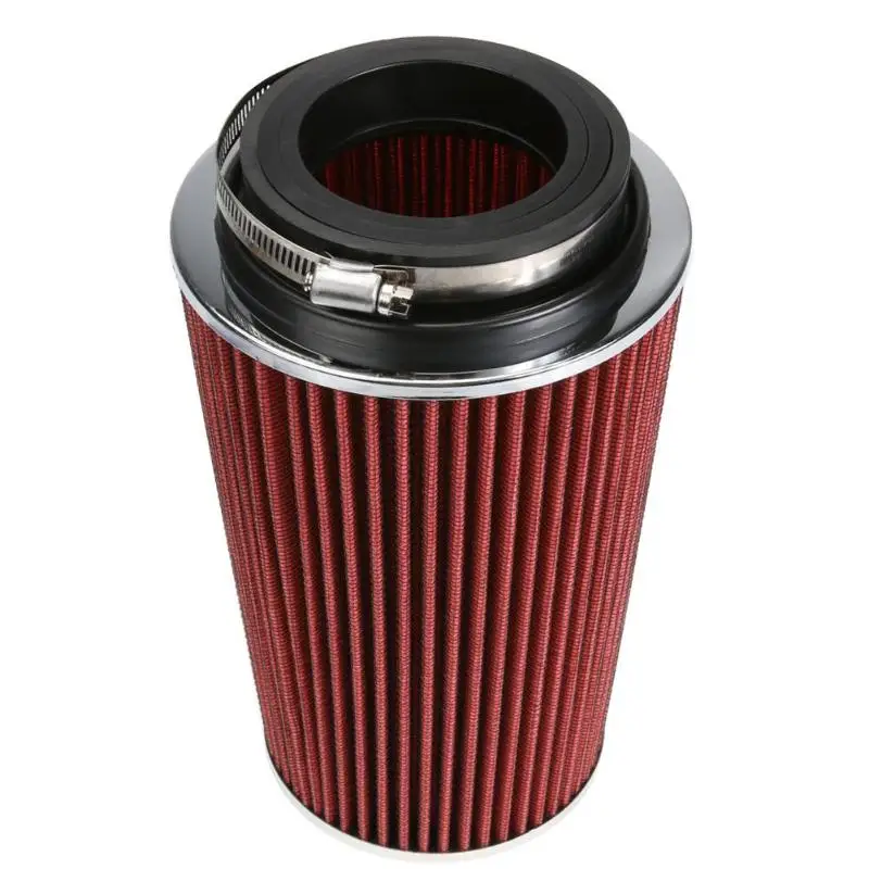 

Air Filter Car Mechanical Supercharger Coche Auto Filtre Air Intake Filter Red Car Cold Kits Automobile Filter Accessories