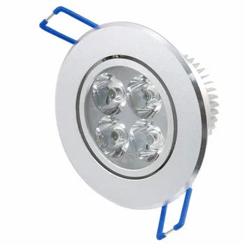 

100pcs/lot Silver/White Led Downlight Dimmable 9W 12W Warm/ Nature/ Cold White Led ceiling Lamp Spot led Light 12V 110V 220V/AC