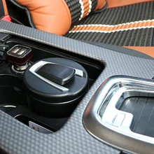 Автомобильный материал высокая огнестойкость Автомобильная высокая температура светодиодный пепельница для peugeot 206 207 208 301 307 308 407