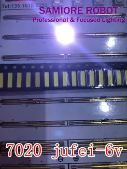 

3500PCS Original JUFEI LED 7020 light-emitting Light Beads High Power1W 6V 90LM Cool white For LED LCD TV Backlight new chip-2