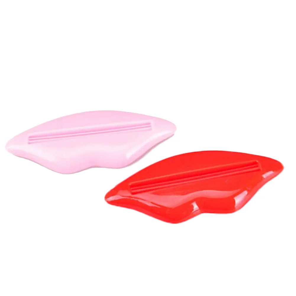 

1Pcs Sexy Hot Lip Kiss Bathroom Tube Automatic Toothpaste Dispenser Cream Tube Rolling Holder Squeezers Toothpaste Squeezed Out