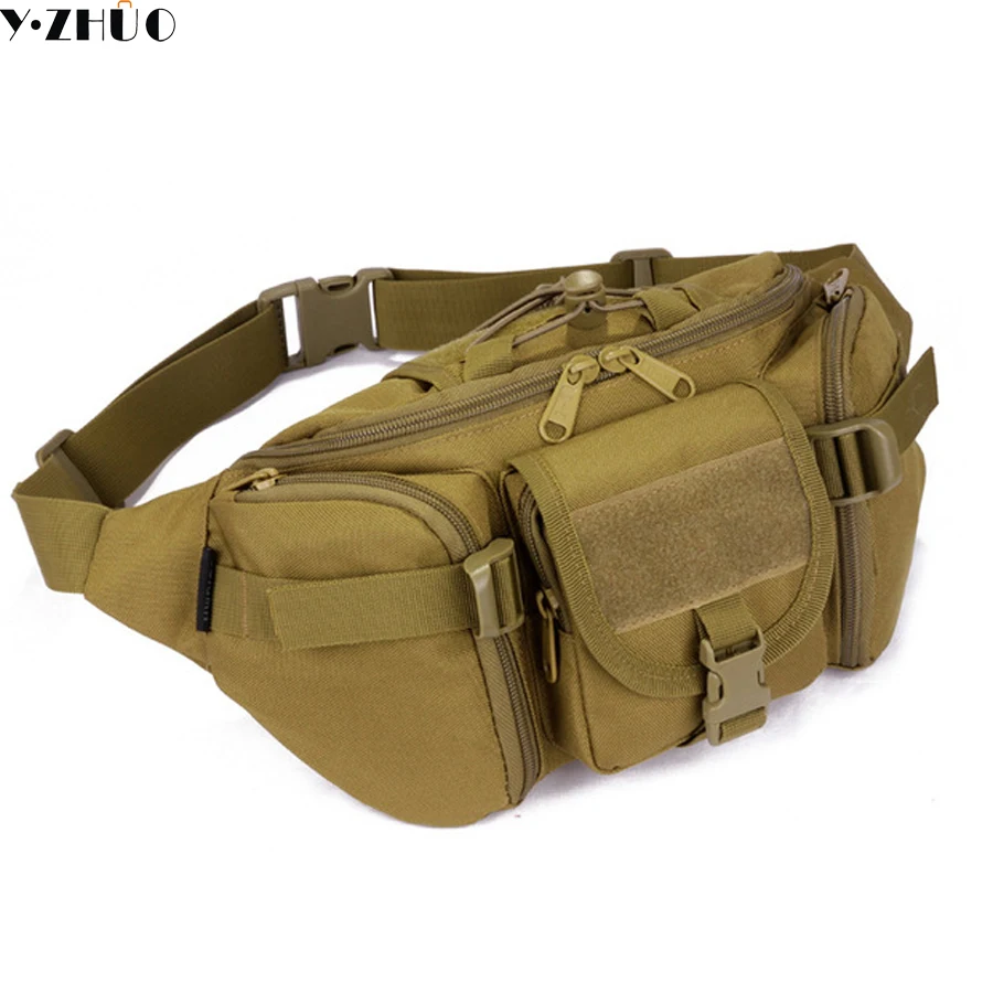 men Waist bags Hip Package pochete mochila casual Fanny Pack travel large army waist pack men ...