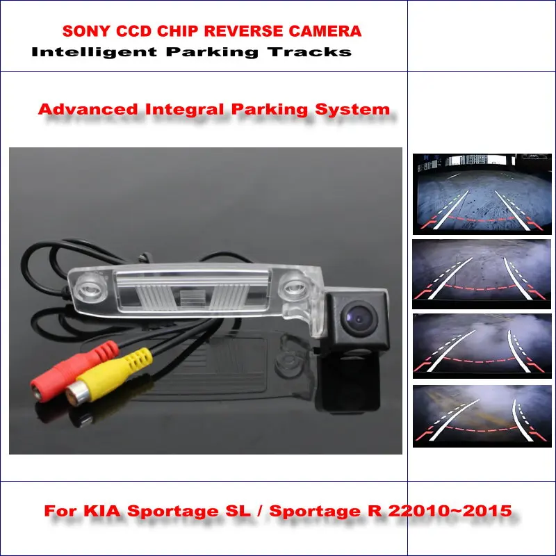 

For KIA Sportage SL/R 2011-2015 Car Rear Camera Intelligent Parking Tracks Back Reverse Dynamic Guidance Tragectory CAM