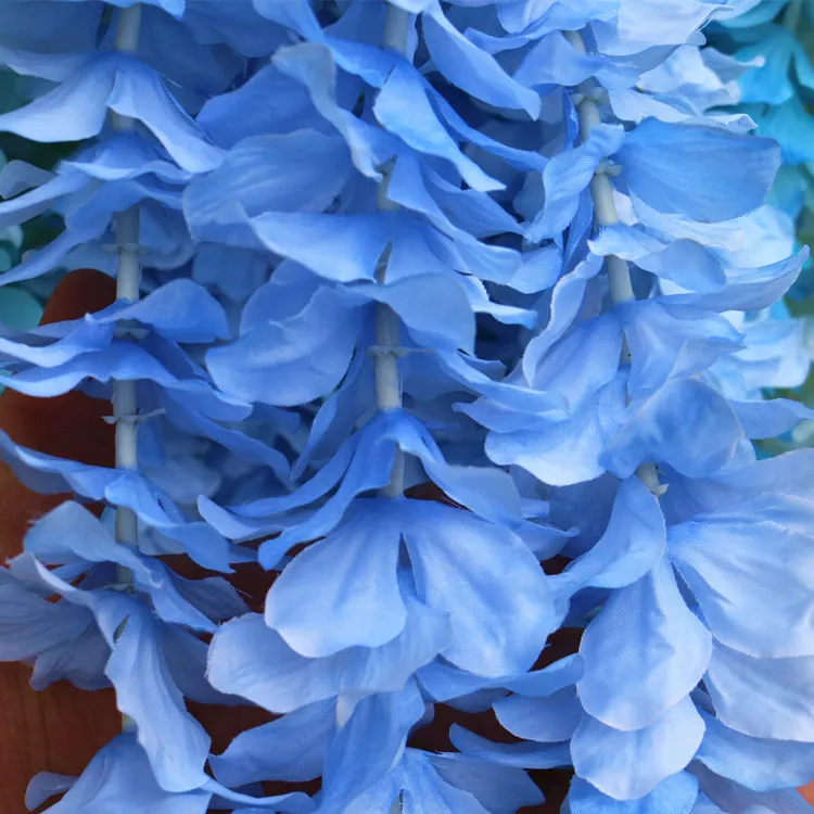 10pcs 1M 2M Silk wisteria cattley artificial flower simulation vine DIY wedding decoration for home party garden decoration 10pcs 1M 2M Silk wisteria cattley artificial flower simulation vine DIY wedding decoration for home party garden decoration