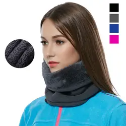 3in1 Открытый Зимний Сгущает Теплый Флис Грелки Шеи Snood Велоспорт Шарфы Мужчины Bufanda Лыж Велосипедов Шарф Женщин Cachecol женщина для