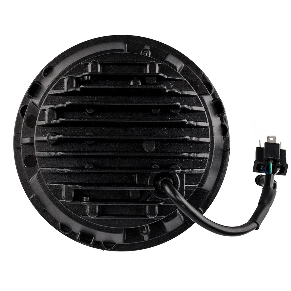 7 &quotкруглые DRL фары мигающие RGB ангельские глазки Halo Кольцо с Bluetooth управлением