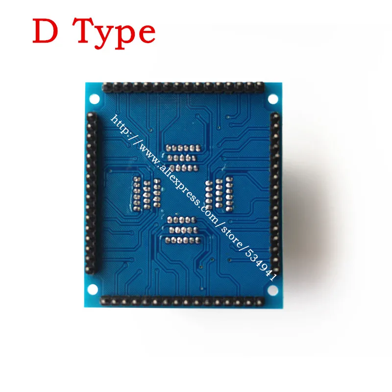 QFP64 TQFP64 LQFP64 гнездо адаптера IC тестовая розетка горение 0,5 м программист STM32 QFP64 разъем