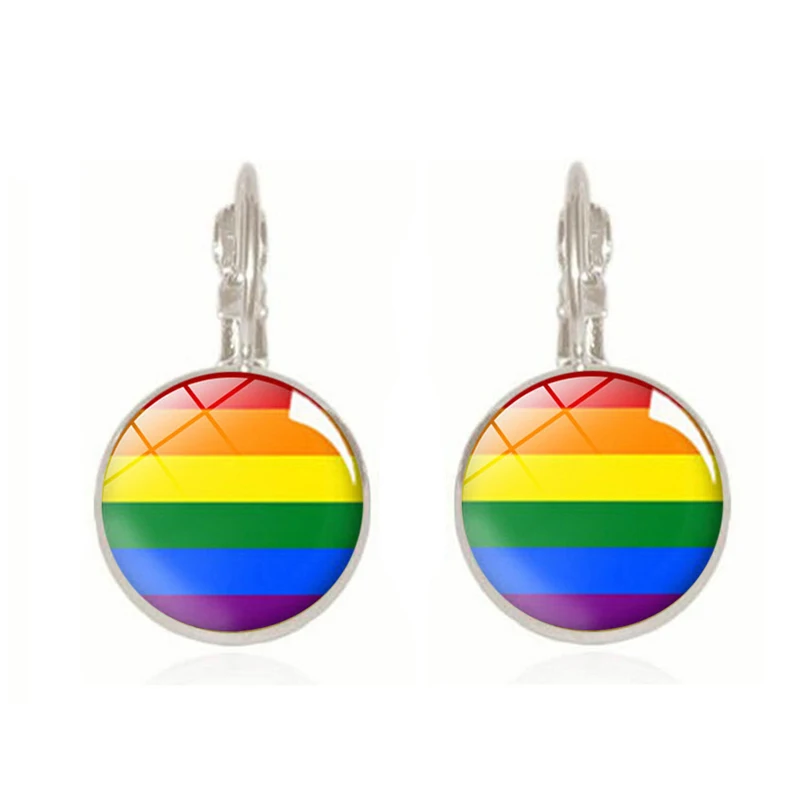 Pride Rainbow Peace Lanyard LGBT Rainbow Unisex Gay Pride ID Badge Lesbian
