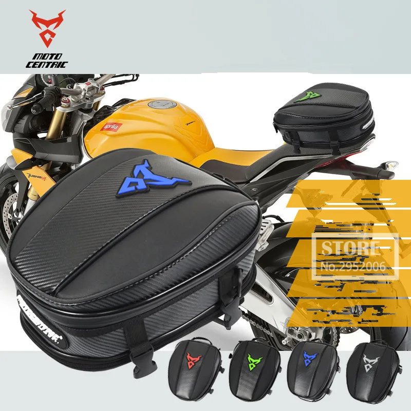 Carbon Fiber Multifunction Waterproof Motorcycle bag racing luggage
