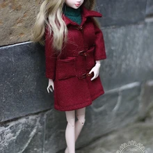 Пальто с роговыми пуговицами для Azone Momoko Licca Pullip Blyth аксессуары для кукол