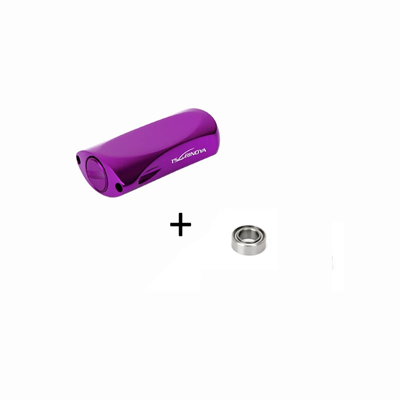 Purple TSURINOYA 4*7*2,5 мм паз глубокий шаровой подшипник+ Refit катушка ручка Подшипник рыболовной катушки продукт рыболовные аксессуары Alicate De Pesca - Цвет: Purple
