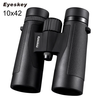 

10x42 Eyeskey Powerful Binoculars with Bak4 Prism Professional Telescope for Outdoor Sports Camping Hunting Multiple Colors