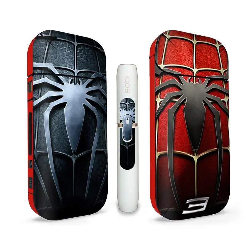 

New arrival items low price full decal for IQOS skin sticker spiderman designs